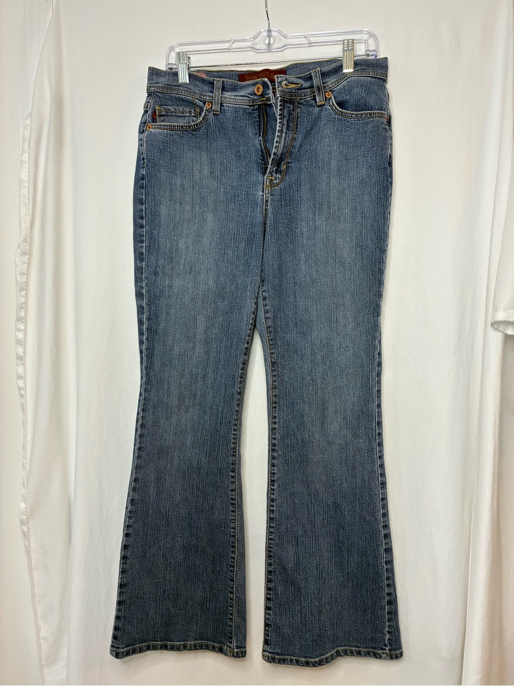 jeanstar Women's Midwash Flared Jeans